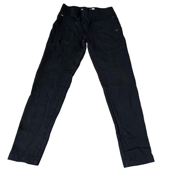BetaBrand pants straight leg pull on ponte knit stretch pockets SZ SM career - Picture 1 of 9